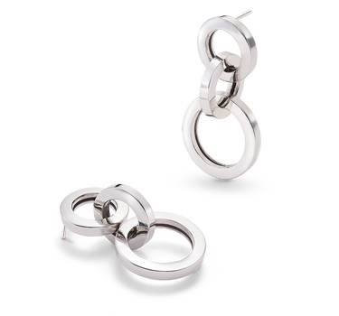 Pendientes Charm, plata