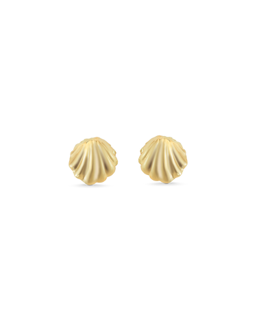 Pendientes Concha, oro