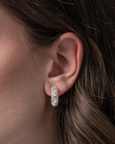 Pendientes Conil M, plata