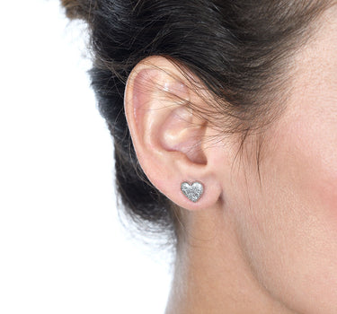 Pendientes Cor, plata