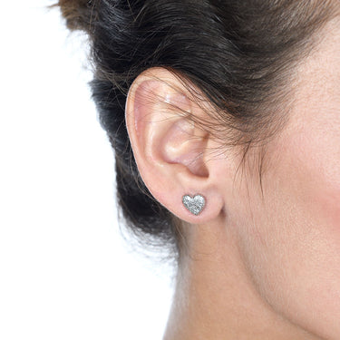 Pendientes Cor, plata