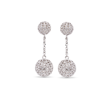 Pendientes Cui, plata