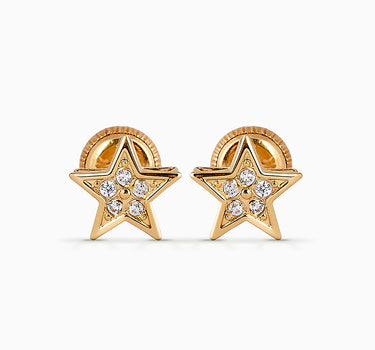 Pendientes Estrella, oro