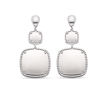 Pendientes Falla, plata