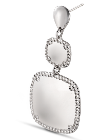 Pendientes Falla, plata