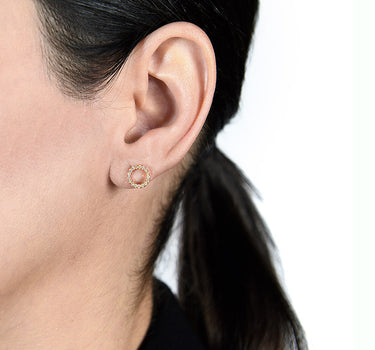 Pendientes Giulia diamantes, oro