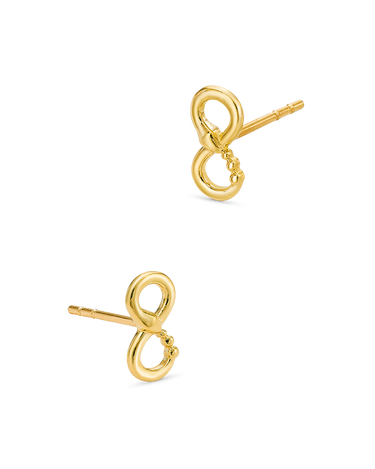 Pendientes Infinito, oro