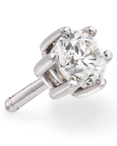 Pendientes Kaia diamantes 0,20 ct, oro blanco