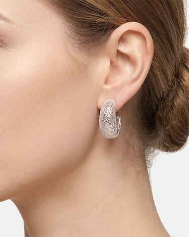 Pendientes Kym G, plata