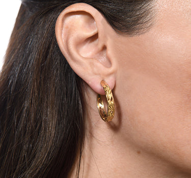 Pendientes Málaga Grande, oro