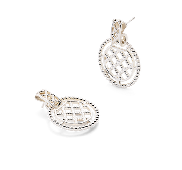 Pendientes Maya, plata