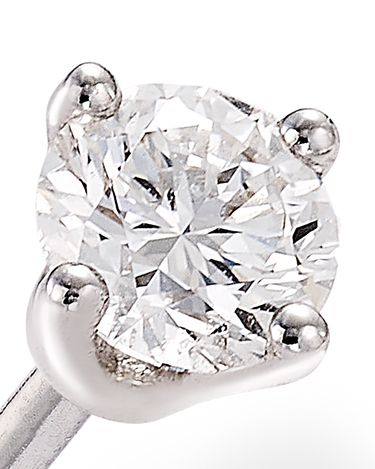 Pendientes Paris diamante 0,60 ct, oro blanco