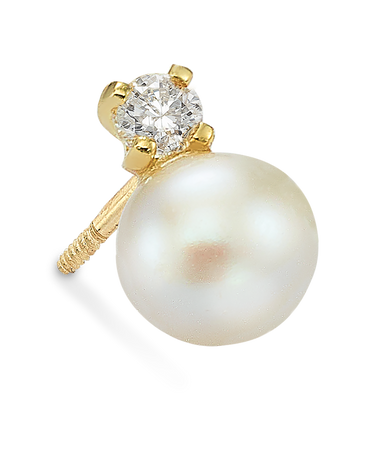 Pendientes Tu y yo Pearl, oro