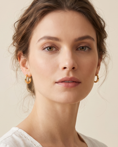 Pendientes Valdera mini, oro