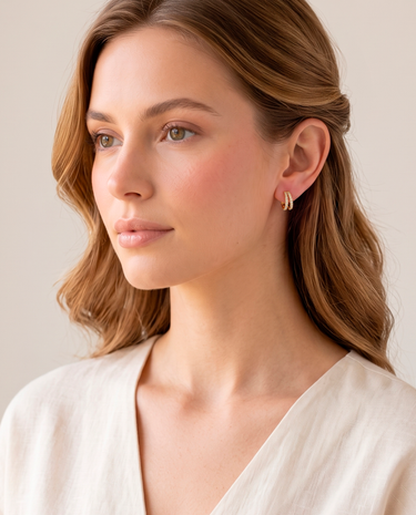 Pendintes Eva, oro