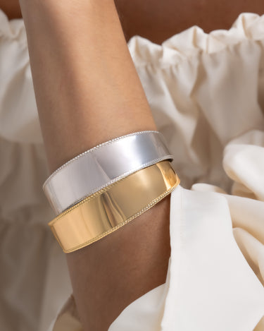 Pulsera Albéniz, plata dorada