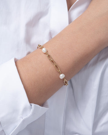 Pulsera Altea, plata dorada
