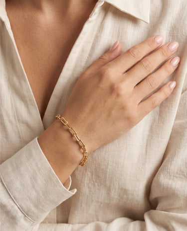 Pulsera Encinar, oro