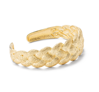 Pulsera Fiona, plata dorada