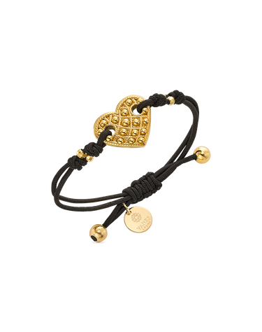 Pulsera Isabella, plata dorada
