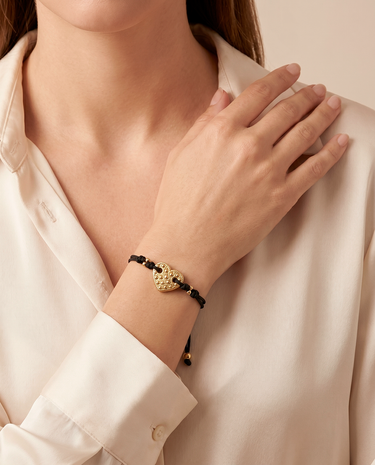 Isabella bracelet, gold-plated silver