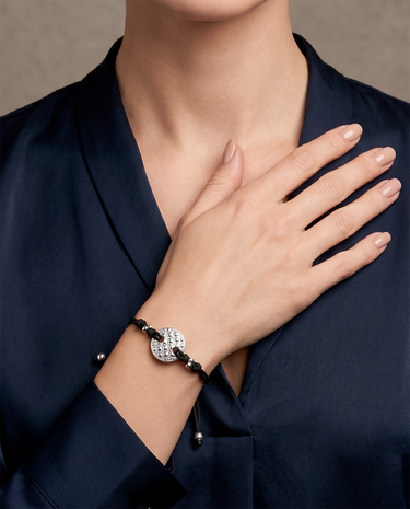 Jimena bracelet, silver
