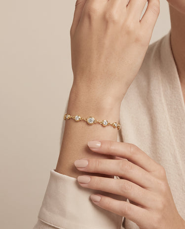 Pulsera Josefina, oro