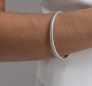 Pulsera Met, plata