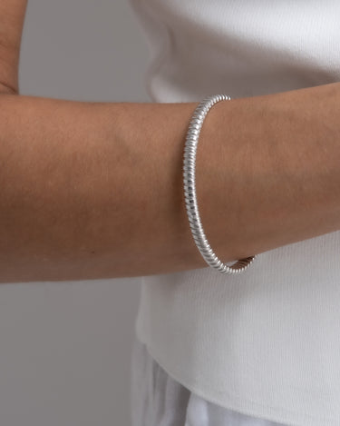 Pulsera Met, plata