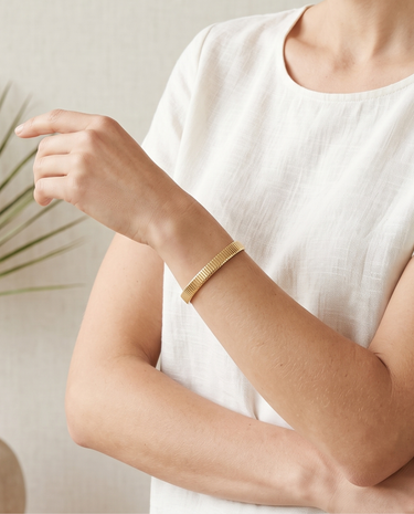 Pulsera Serrano, oro