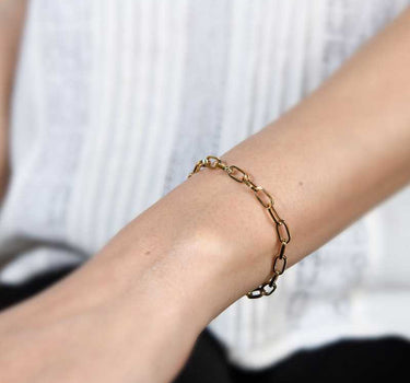 Pulsera Retiro eslabones oro