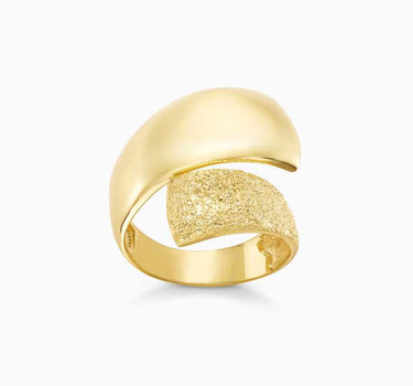 Claudel ring gold plated silver