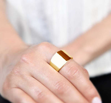 Anillo La Moraleja maxi, oro