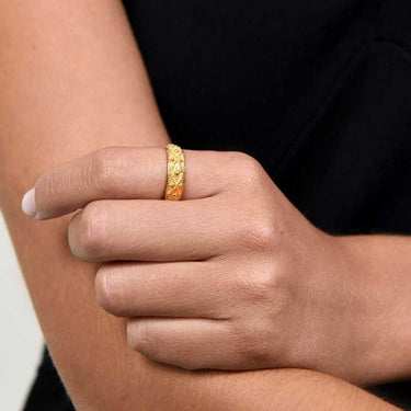 Anillo Rumba oro amarillo