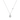 Colgante Carina diamantes, oro blanco