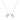 Colgante escapulario Oración, plata