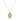 Colgante Liuva, plata dorada