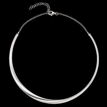 Collar Twist, plata