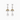 Pendientes Diana diamantes, oro