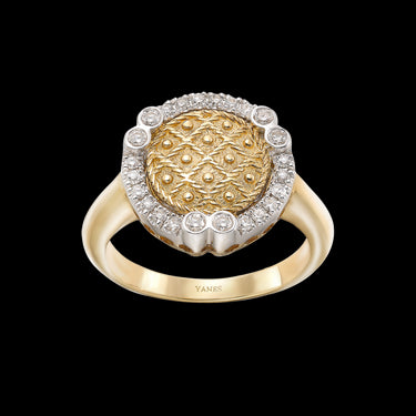 Anillo Petra diamantes, oro