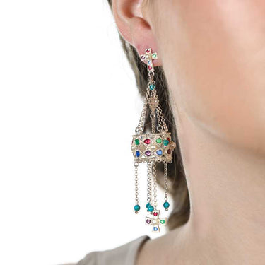 Pendientes Guadamur, plata