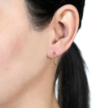 Pendientes Latina oro, mini