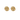 Pendientes Rosales oro, 8mm