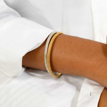 Pulsera Mencía L, plata